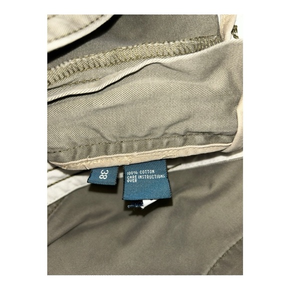 Polo Ralph Lauren Shorts Mens 38 Green 100% Cotton Flat Front Cargo Heavyweight - Picture 6 of 12